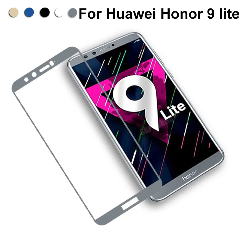 Защитное стекло закаленное для Huawei Honor 9 lite | Мобильные телефоны и аксессуары