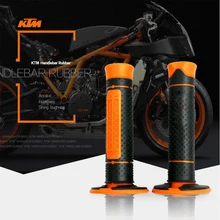 for Anti-slip Cushioned motorbike Handlebar Locking Grips Bike Cycling Handlebar Hand Grips For KTM 690 Duke 2008-2011 RC8/R