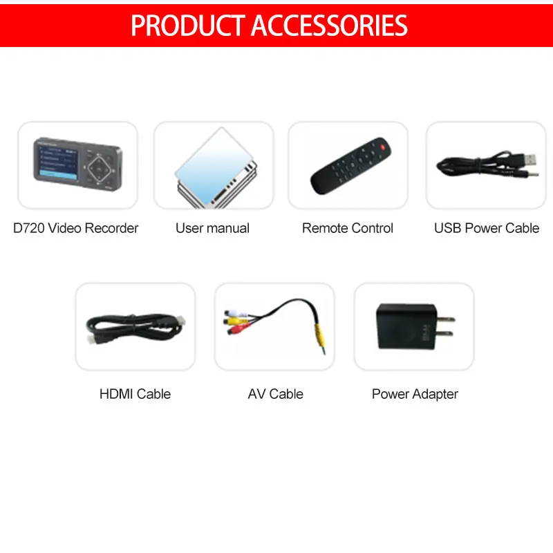 HD60/D720 Video Recorder Record Full HD Videos HD