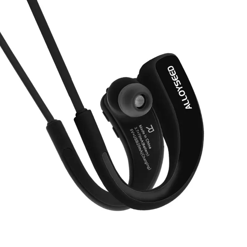 ALLOYSEED Беспроводная bluetooth-гарнитура SM808A наушники-вкладыши спортивные наушники громкой связи Наушники-вкладыши для мобильного телефона