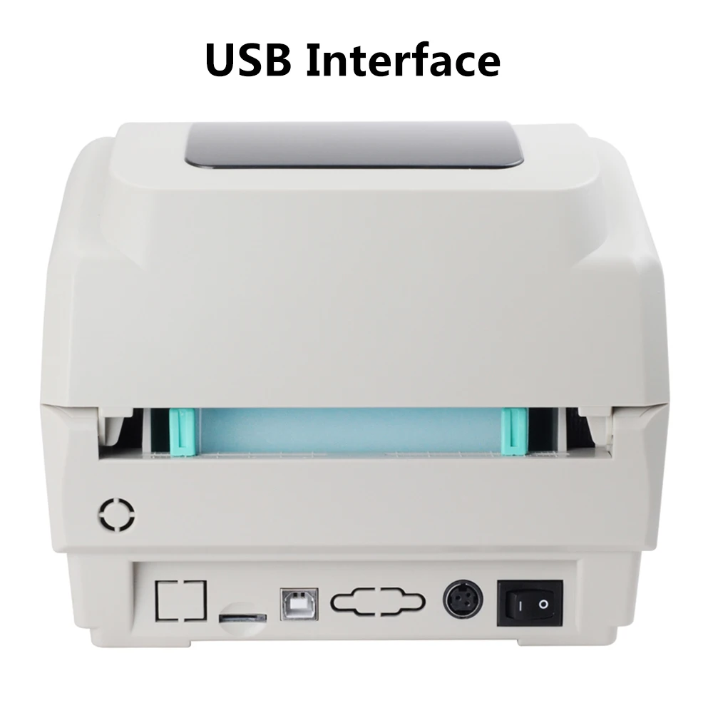 ISSYZONEPOS 4 بوصة الحرارية مباشرة الباركود تسمية طابعة السيارات-معايرة وسائل الإعلام USB استلام طابعة للسوبر ماركت/مخزن