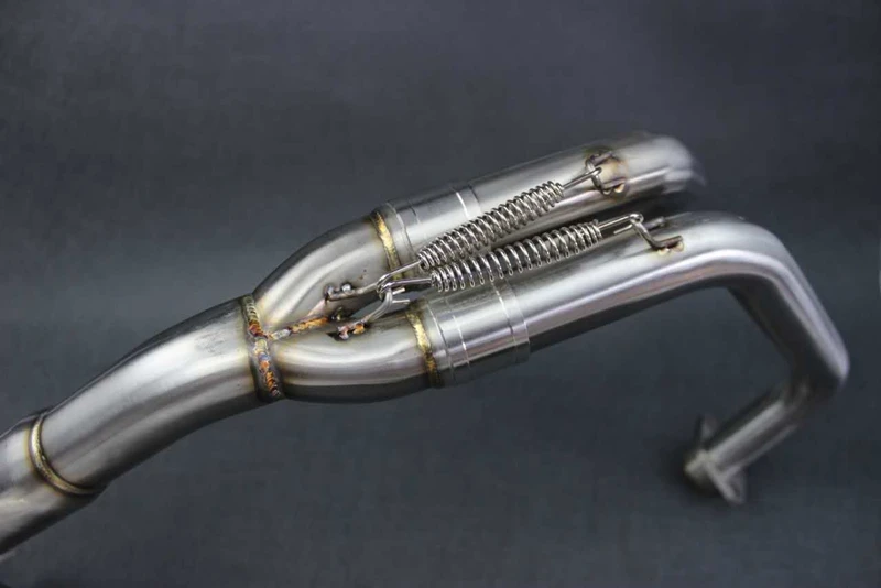 For Yamaha R3 YZF-R3 R25 2014 2015 2016 Motorcycle Exhaust Muffler Mid Pipe Full system Stainless Steel  100% Brand New (2)