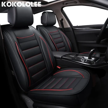 

kokololee pu Leather Car Seat Covers for lada renault duster suzuki peugeot 407 toyota lada Automotive seats cover car-styling