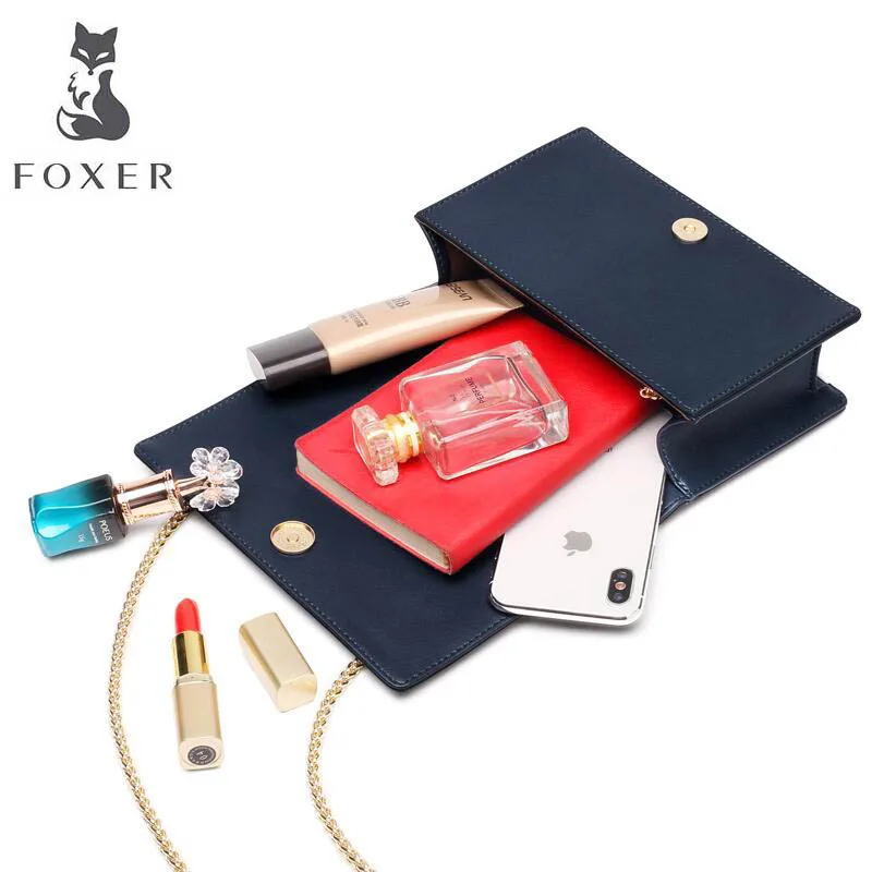 Simple Mode Foxer Épaule Sauvage Célèbre Carré Petit À Marque 2019 Personnalité Nouveau Blue Main Sac Messager De Femelle xr4Pxw0n