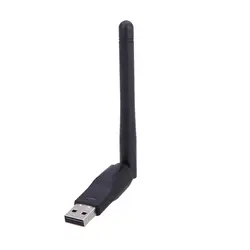 RT5370 150 Мбит/с высокой Скорость USB 2,0 WiFi Беспроводной сетевой карты 802,11 b/g/n Сетевой адаптер с поворотная антенна для ноутбука FW1S