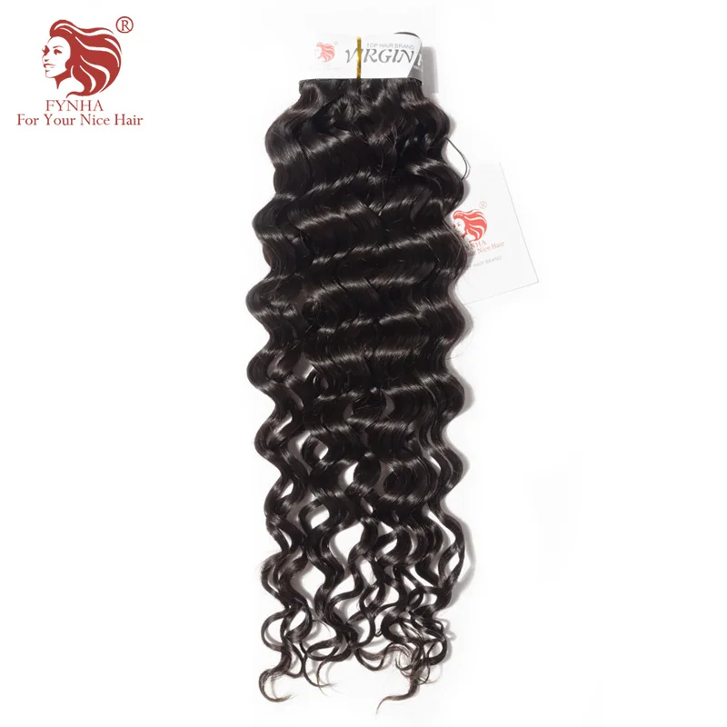 [FYNHA] перуанский Девы волосы бодрый вьющиеся 100% человеческих волос Связки 12-28 дюймов Бесплатная доставка