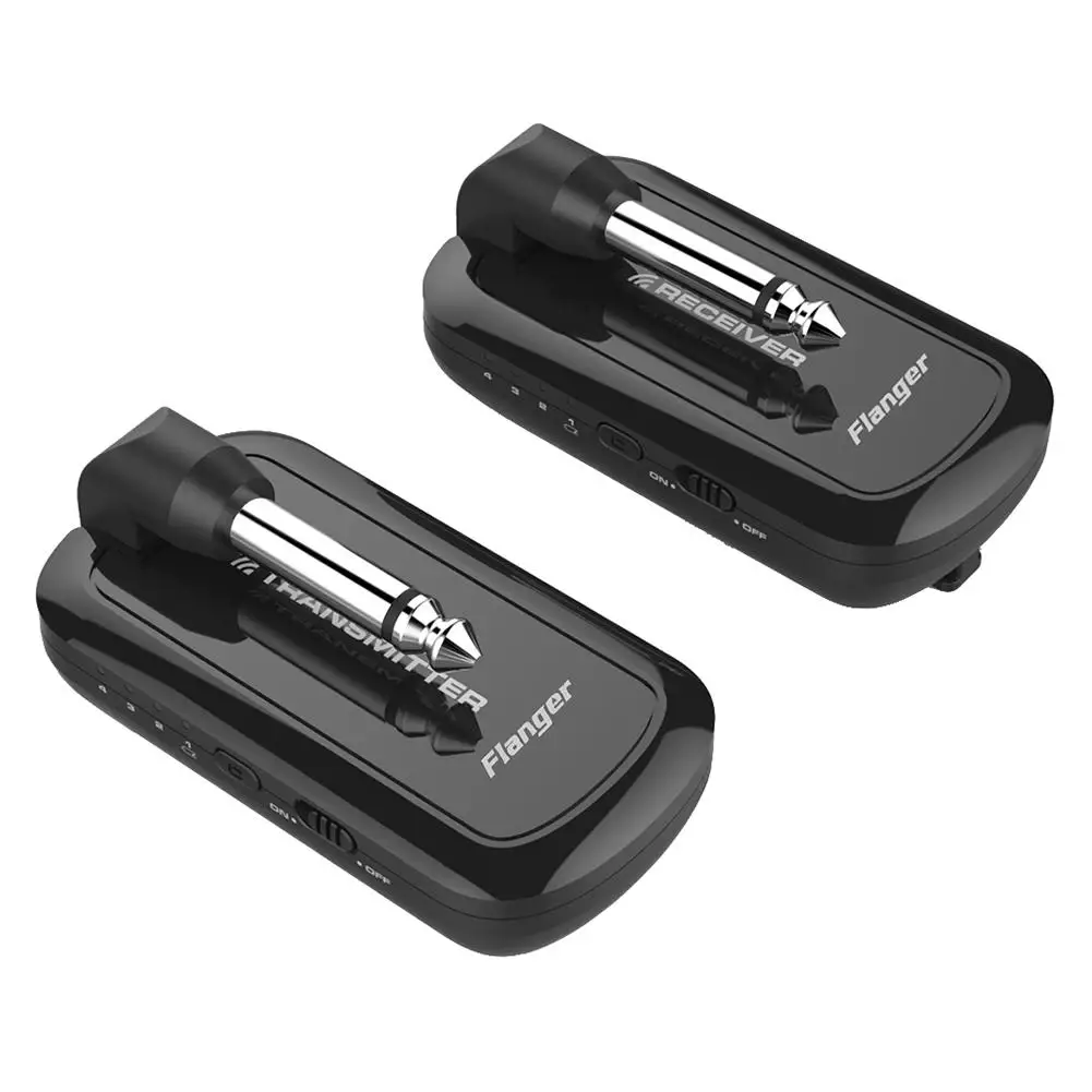 

Flanger FW1 2.4GHz Guitar Wireless Transmission System Smart Design Adjustable Plug Wireless Guitar Transmitter Receiver Set