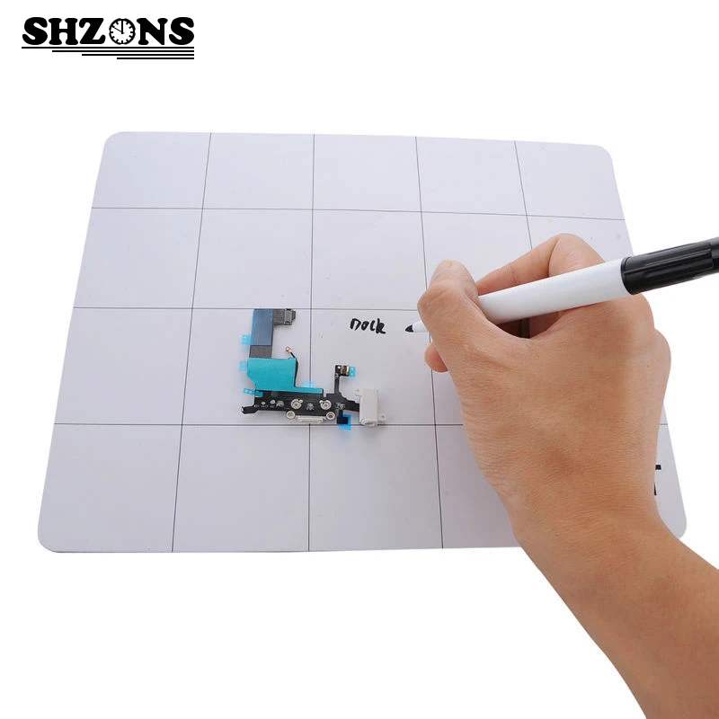 Mobile Phone Repair Tools Magnetic Mat 20*25cm Screw