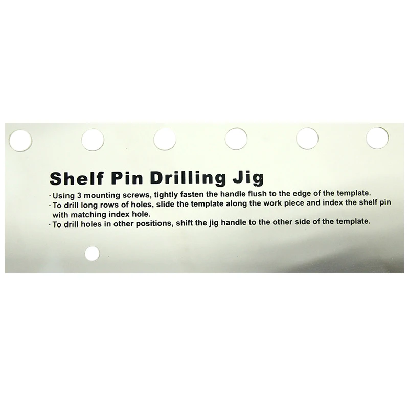 Hinge Mounting Tool Self-Centering Shelf Pin with Drilling Jig Bit for Door Cabinet Furniture LO88