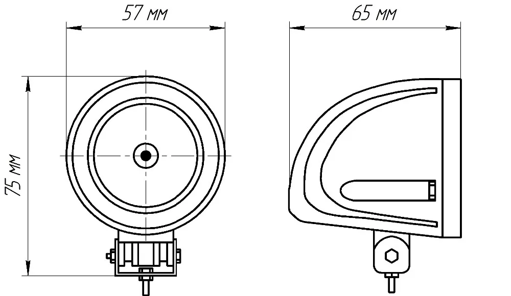 1 пара 10W 12-24V Светодиодные фары Ближний/Дальний противотуманная фара ДХО балка для Авто Автомобиля Внедорожника Грузовика Мотоцикла Квадроцикла скутера Лодки Прицепа Нива УАЗ Лада 4х4 Offroad