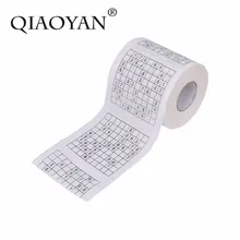 Durable Sudoku Su Printed Tissue Paper Toilet Roll Paper Good Puzzle Game