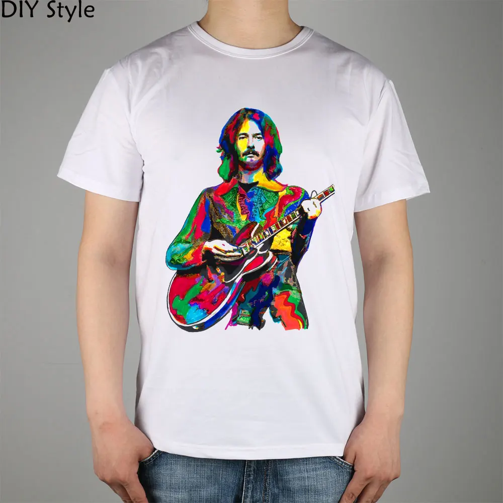

Eric Clapton Slowhand Guitarist Yardbirds Cream Blues T-shirt Top Lycra Cotton Men T shirt New