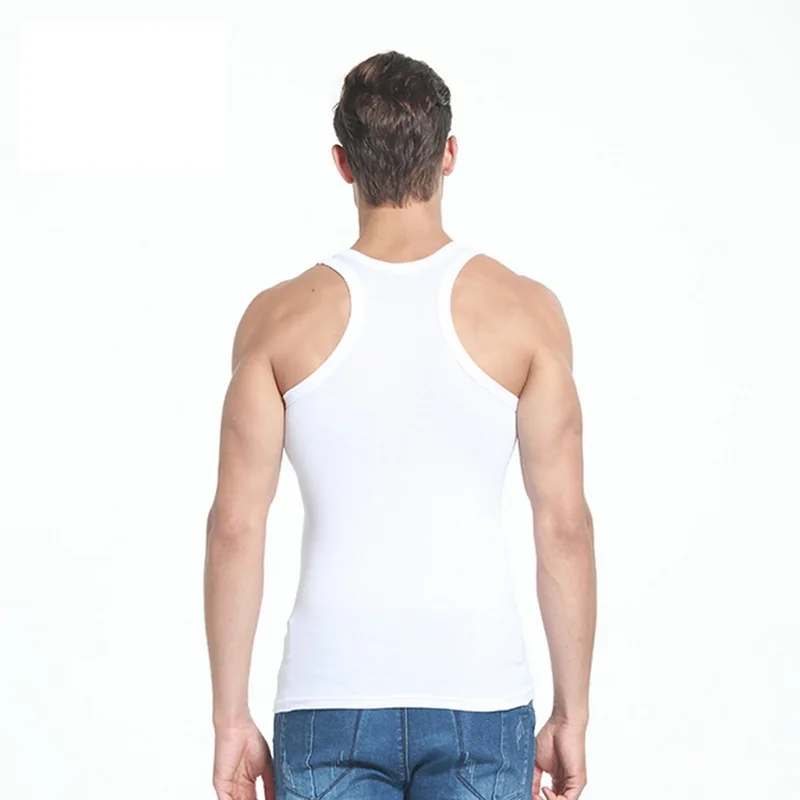 SHUJIN, Мужская майка, хлопок, тонкая, Gymwear, летняя, повседневная, одноцветная, без рукавов, рубашки, майка, мужская, для бодибилдинга, фитнеса, тощий жилет