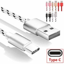 USB C кабель для быстрой зарядки для samsung Galaxy S10 S10e S9 S8 Plus Note 9 8 A10 A20 A30 A40 A50 oneplus 7 шнур зарядного устройства