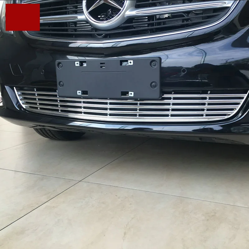 Lsrtw2017 abs автомобилей Нижняя передняя решетка сетка для mercedes benz v class 2014 2015 2016 2017 2018