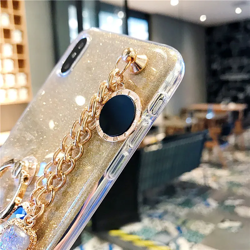 Gliiter Cases For For Vivo V15 Pro V11 V11i Z3 Y97 Y93 Y93S Y91 Y95 Y79 Y75s Y69 Y67 Y66 Y55 V7 Y75 V7 Plus Rhinestone Cover
