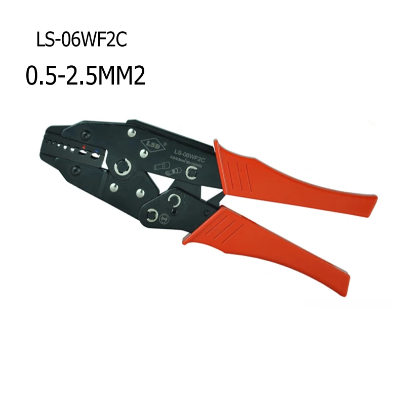 RV SV BV Предварительно изолированный терминал коннекторный обжим плоскогубцы 0,14-6 мм2 трубчатый кабель пресс инструмент термоусадочная прикладочная проволока Обжимные Щипцы для соединений