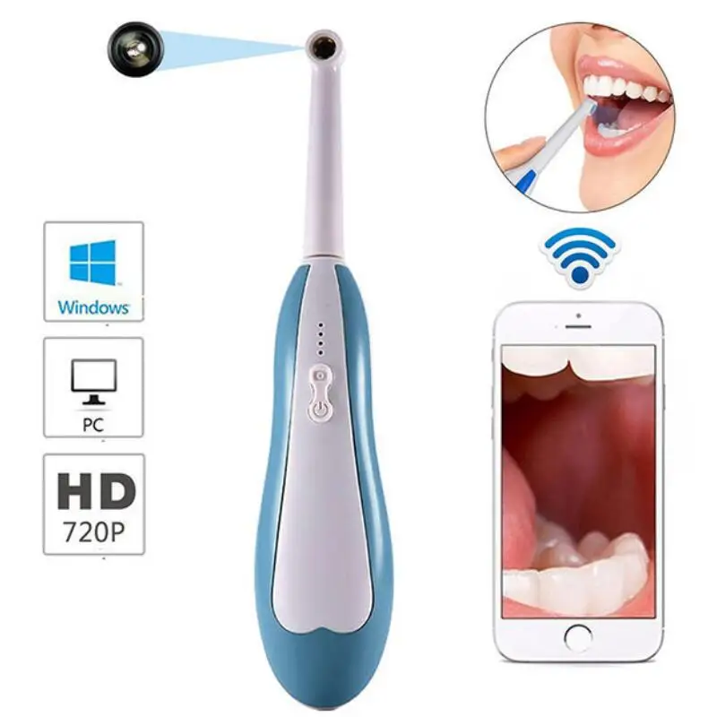 

WiFi HD USB Intraoral Camera Dentist Device USB Intra Oral Dental and Oral Wireless LED Light Real-time Video Inspection Tools