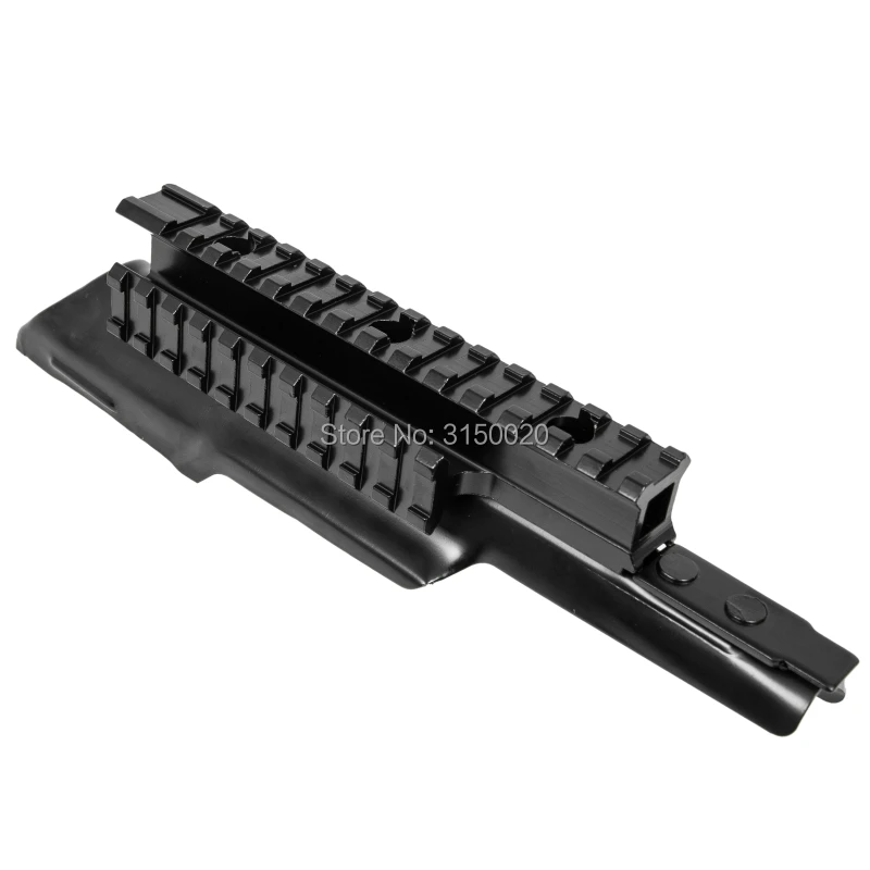 Tactical steel Tri-Rail Top Mount Cover AK47 приемник с тройным Пикатинни и Вивер рельсы HuntingTop крепление системы Крышка для АКС