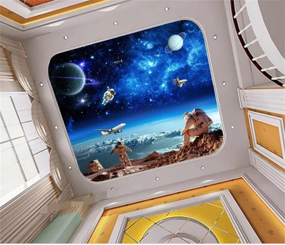 Custom 3d Photo Wallpaper Kids Room Mural Universal Member