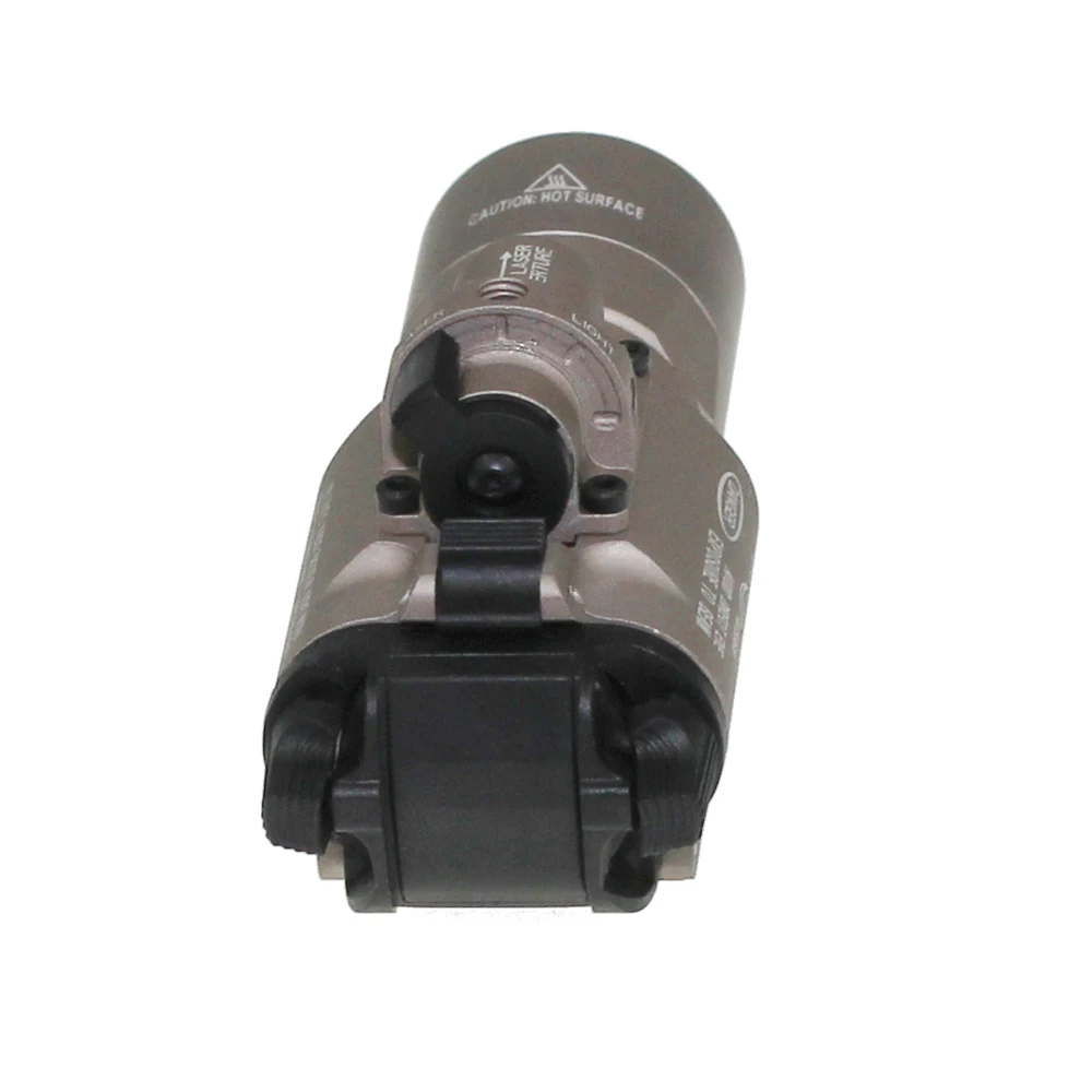 Vermelho para Pistola de Caça Luz com Mira Hungting Lanterna Tática Luz Arma Laser Rifle sf X400 X400u Led 8 Toys & Sports
