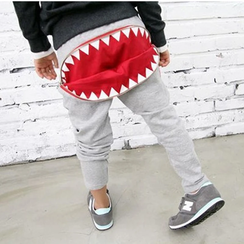 

Big mouth Trousers Sports Loose Boy Pants Baby Harem Pants Boys Trousers Kids Casual Pants Long Trousers Ruffle Pants