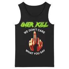 Todhoof Overkill Progressive Death тяжелый металл, металл, Thrash, металл, мужские майки, Азиатский размер