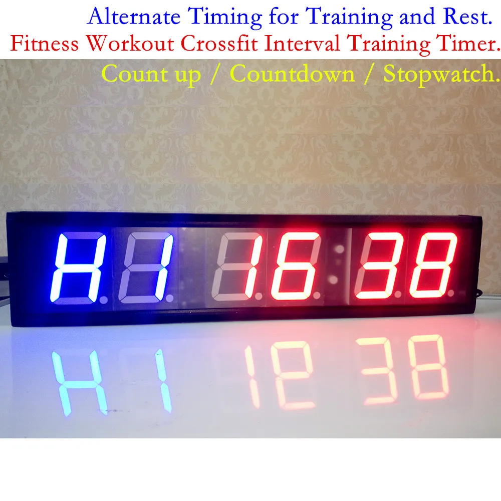 15 Minute Digital workout clock for push your ABS