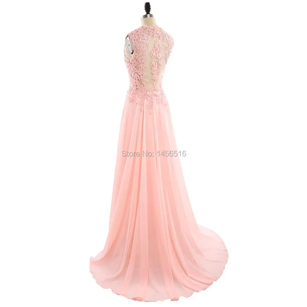 Cheap Evening Dresses Long New Charming V-Neck Floor Length Chiffon with Top Lace party Occasion Dresses Cheap Evening Dresses Long New Charming V-Neck Floor Length Chiffon with Top Lace party Occasion Dresses