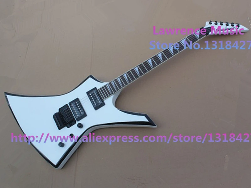 New Arrival Custom Shop White K Style Explorer Electric Guitar With Jackson Sharkfin Inlay Left Handed Guitar Kits Available Guitar Hanger Guitar Naturalguitar Straps For Acoustic Guitars Aliexpress