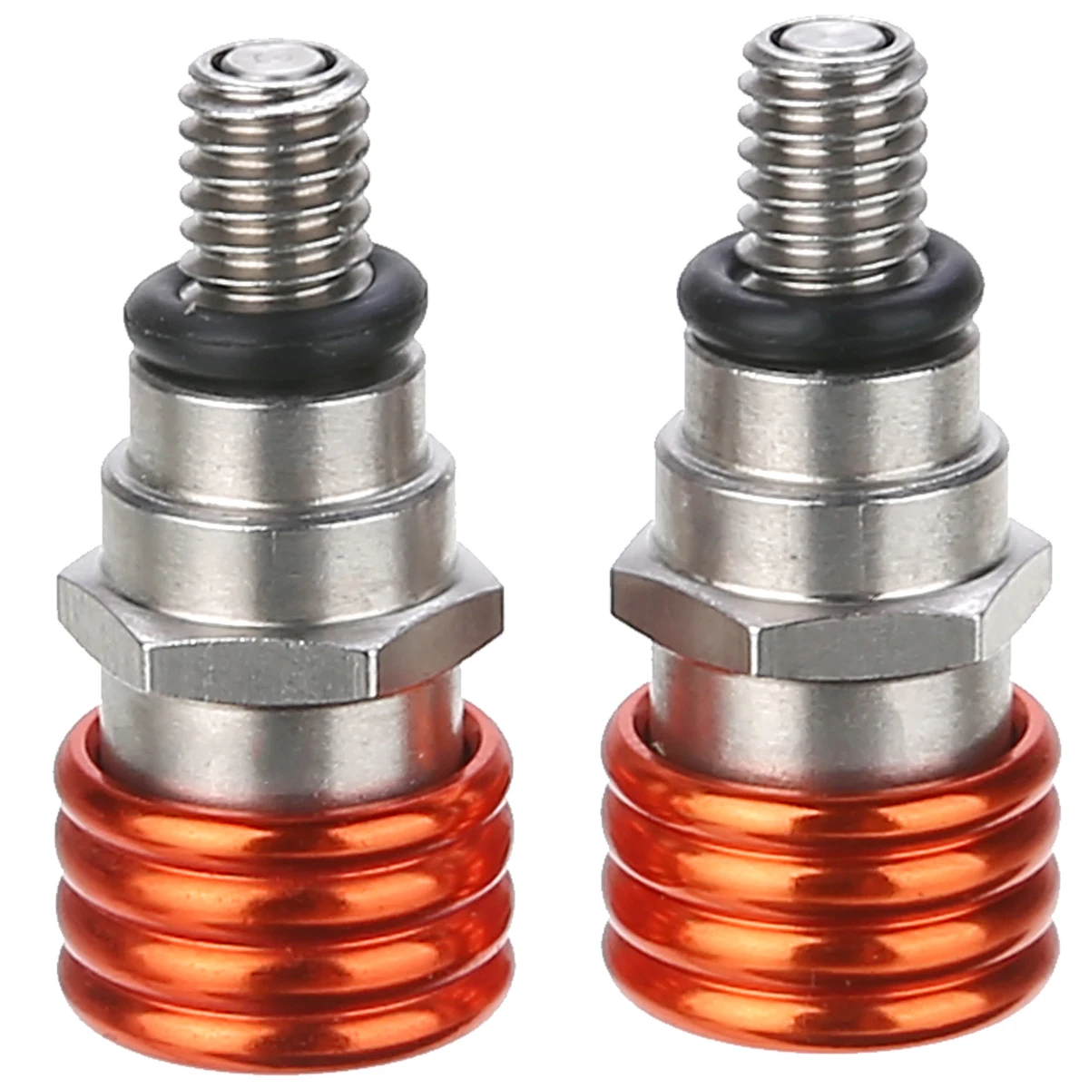 For KTM 1pair M4x0.7mm Pitch Fork Air Bleeder Relief Valve Screw Motorcycle Accessories Support SX XC SXF EXC SMR SMCR Dirt Bike