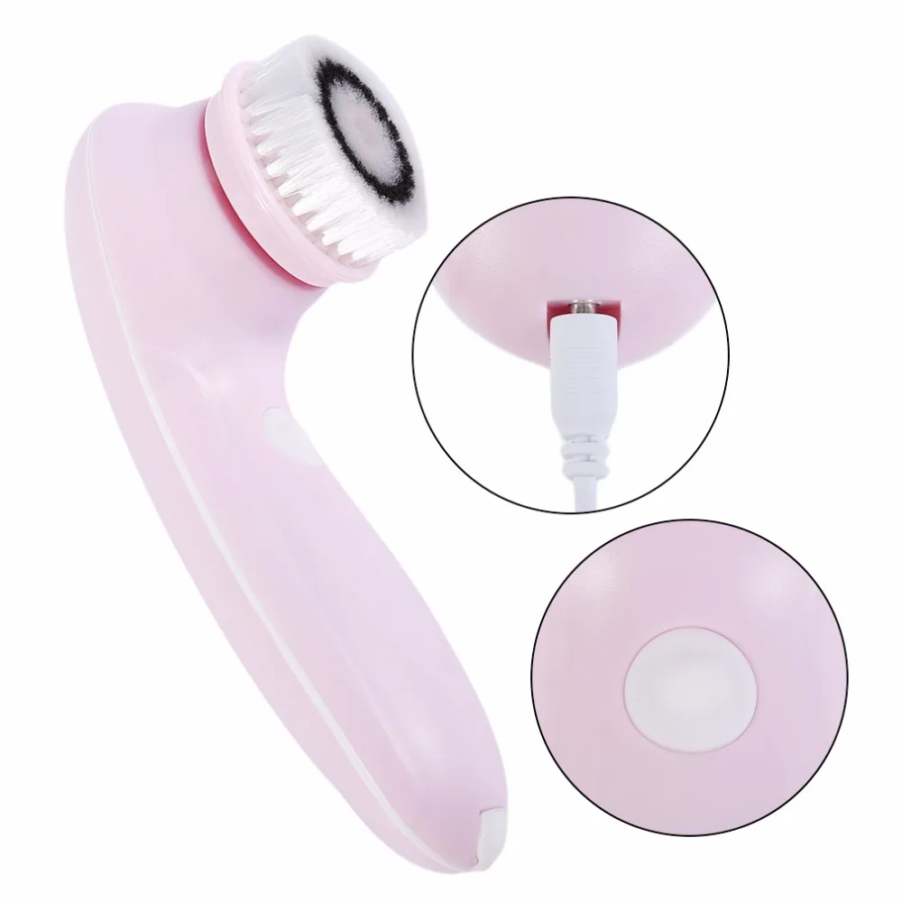 

3 In 1 Multifunctional Electric Face Cleanser USB Rechargeable Facial Washing Cleaning Brush Machine Face Skin Care Tools
