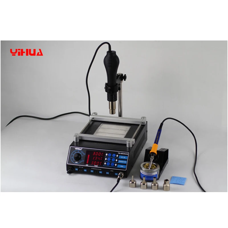 

YIHUA 1000A Infrared BGA rework machine desoldering station soldering machine