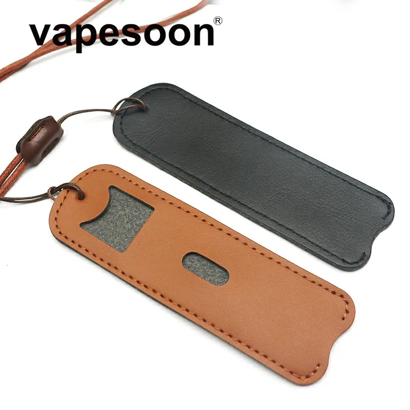 Кожаный шнурок на шею сумка для переноски Карманный чехол RELX MYLE pod vape электронная