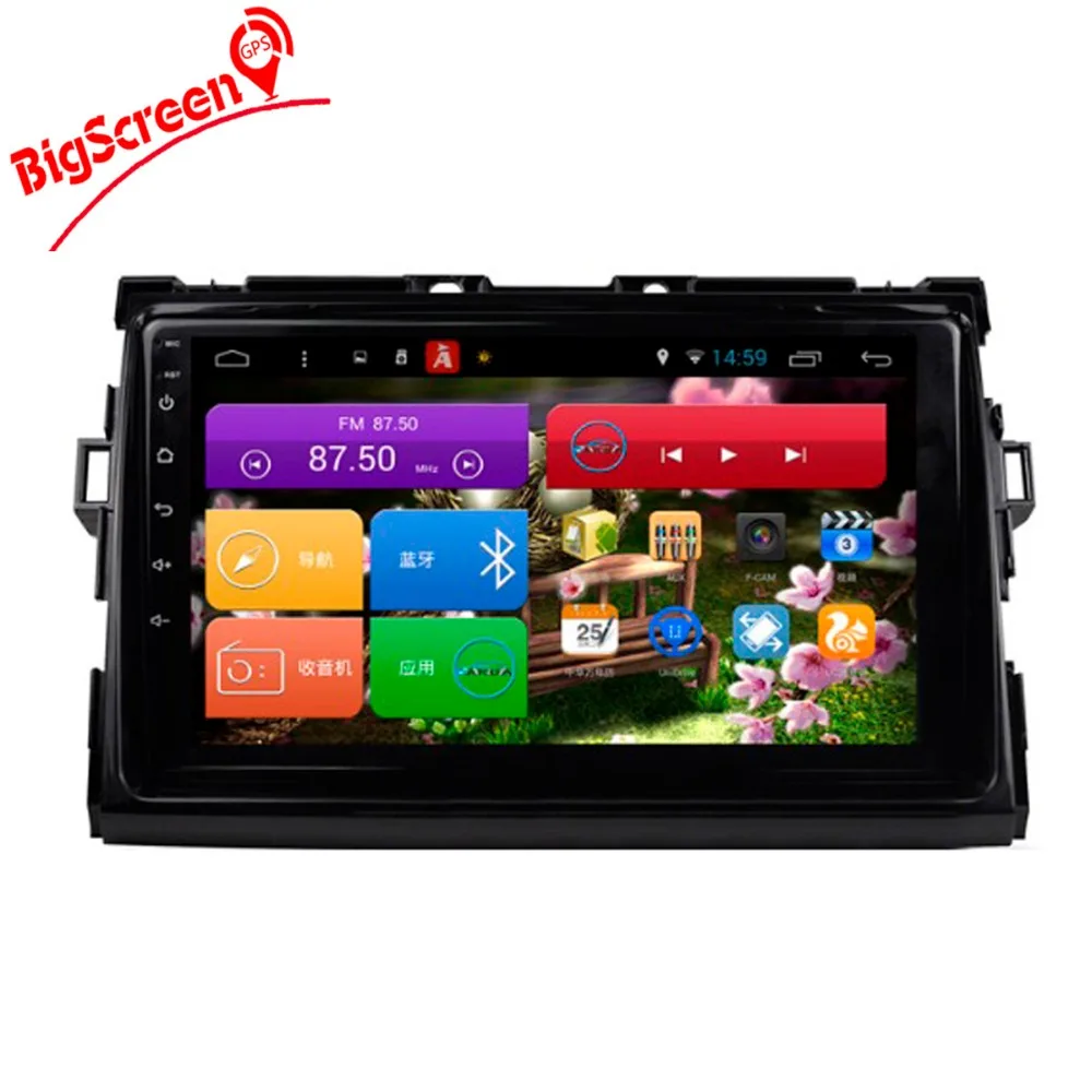 Clearance 9 Inch RAM 2GB Android6.0 1024*600 Car No DVD Player GPS Navigation For Toyota Previa Multimedia Headunit WIFI Autoradio Nav 1