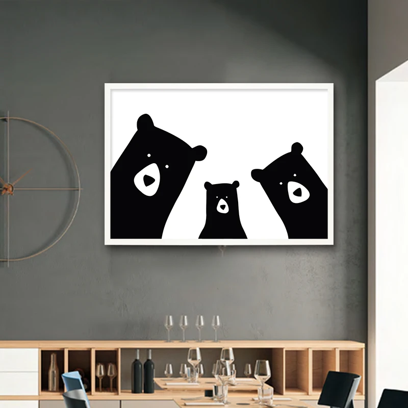 scandinavian nursery prints