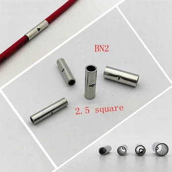

BN2 wire connecting pipe 2.5 square copper tinning junction terminal wire pressure pipe take over pipe