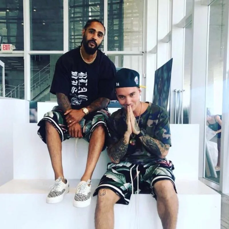 QoolXCWear шорты с принтом для мужчин хип-хоп туман kanye harajuku Повседневная Джастин Бибер рубашка Ретро Женщины/Мужчины Молния скейт повседневные Слаксы