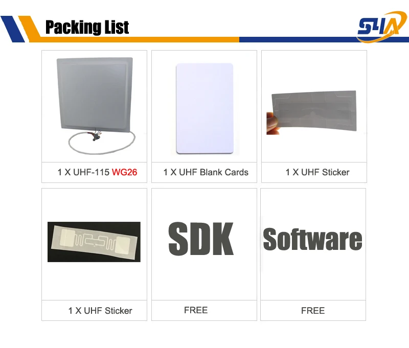 Packing list UHF-115
