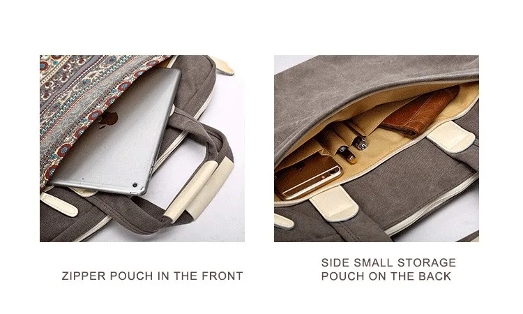 15.6 дюймов Mac Apple хлопок холст всеобщая сумка и чехол в стиле ретро портфели ноутбук наивысшего качества унисекс деловые сумки