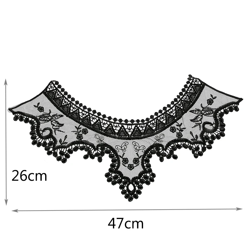 Misaya 1 шт. вышивка 6 стилей большой цветок африканская кружевная ткань DIY ручной работы кружевной воротник для Пэчворк пошив скрапбукинга поделки