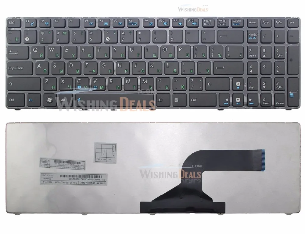 Новый RU Русский черный клавиатура для ASUS k53 K53E k53e-1a K53S K53SC K53SC-1B K53SD K53SJ K53SJ-3C K53SK K53SM