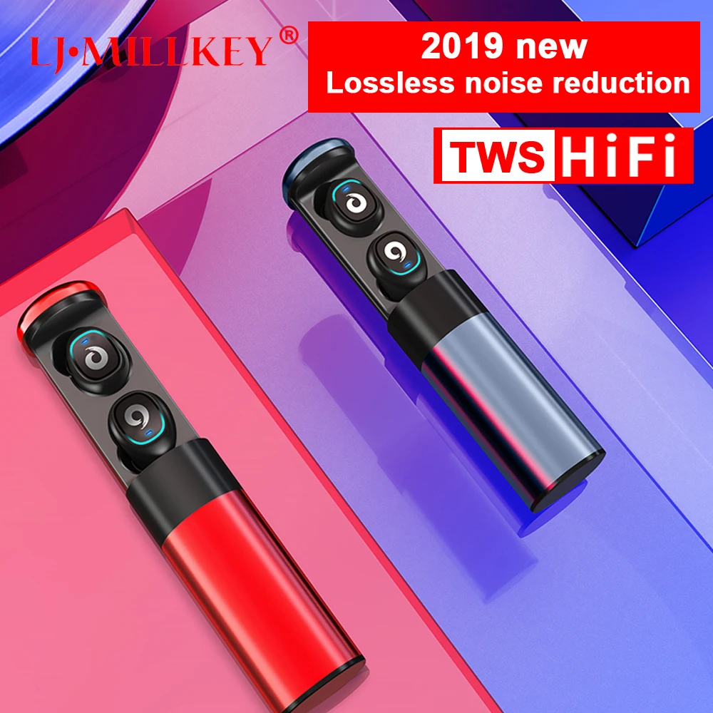 

TWS 5.0 Bluetooth Earphones Bluetooth 5.0 Headset IPX57Waterproof Mini Wireless Earbud Cordless Headphones With Mic YZ259