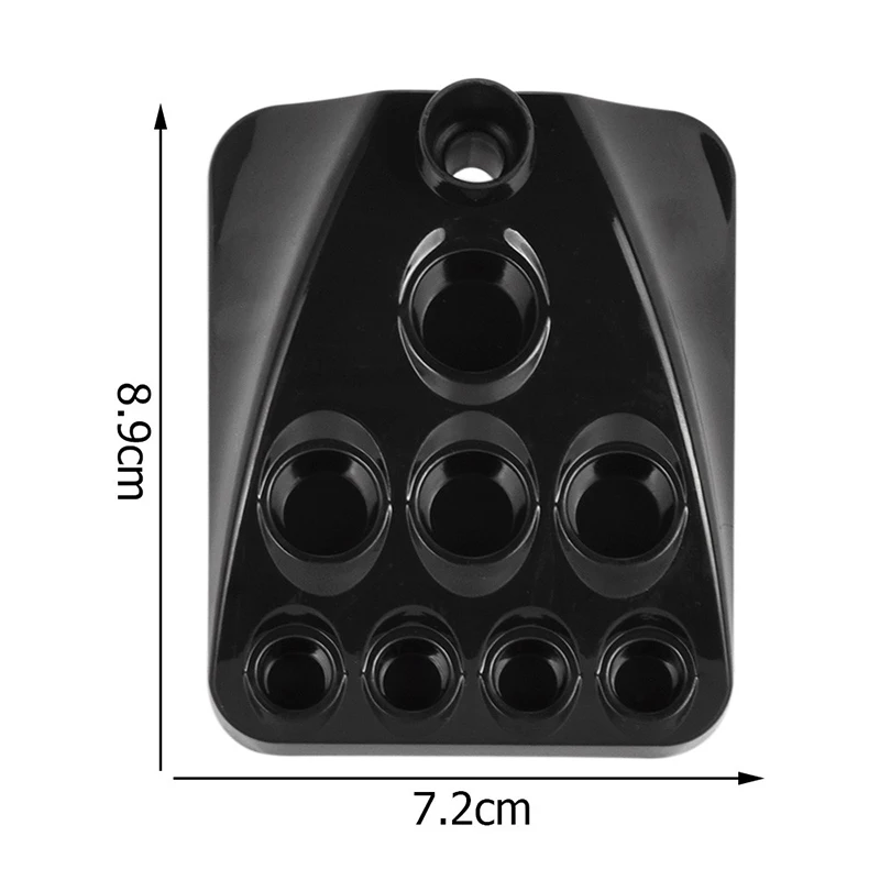 Пластиковая стойка для чернил для татуажа с 9 отверстиями, подставка для перманентных чернил для татуажа 88