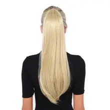 Bhf человеческие волосы конский хвост бразильский Remy прямой хвост обернуть вокруг парик «конский хвост» 60 г 100 г 120 г шиньоны Натуральные хвосты