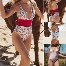 Для женщин повязки одна деталь бикини Монокини пуш-ап мягкий бюстгальтер купальники для малышек купальник США