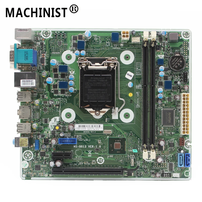 Для HP ProDesk 400 G2 SFF H81 настольная материнская плата LGA 1150 МБ MS-G013 VER: 1 0 803189-001 804372-001