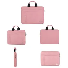 14 дюймов ноутбук рукав PU кожаные сумки для ноутбука для женщин для Macbook Air 13 дюймов Повседневная портативная водонепроницаемая сумка для ноутбука 15,6 дюймов