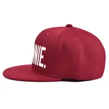 Мода Хип-хоп Письмо Вышивка плоский Eave Регулируемый головной убор бейсболка SAN0