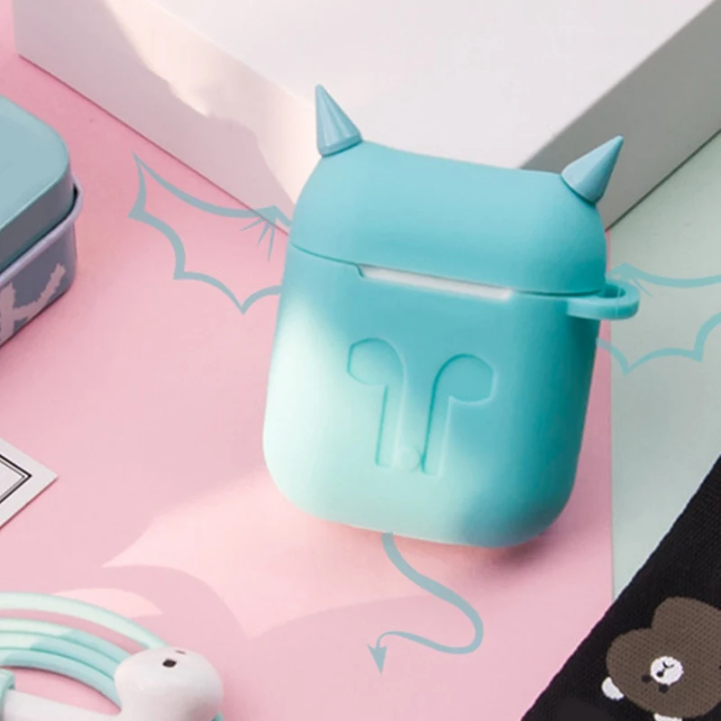 Soft Silicone Case Earphones For Apple Airpods Bluetooth Wireless Earphone Protective Skin Cover Box For Air Pods Ear Pods Bag